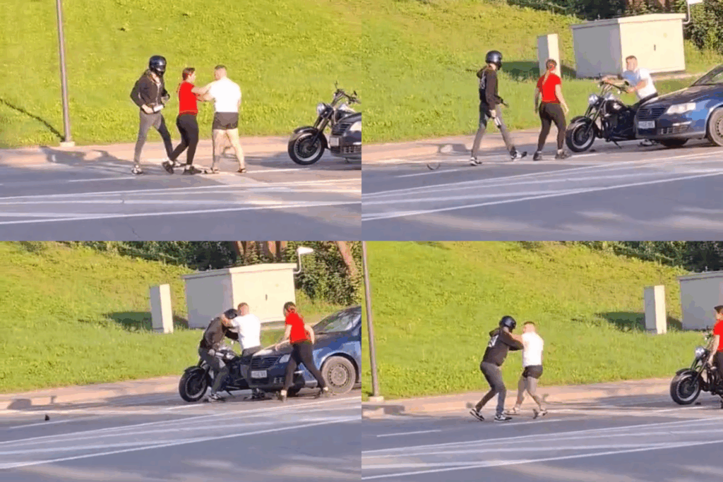 į atlapus kibo tiesiog gatvėje – Kas vyksta Kaune