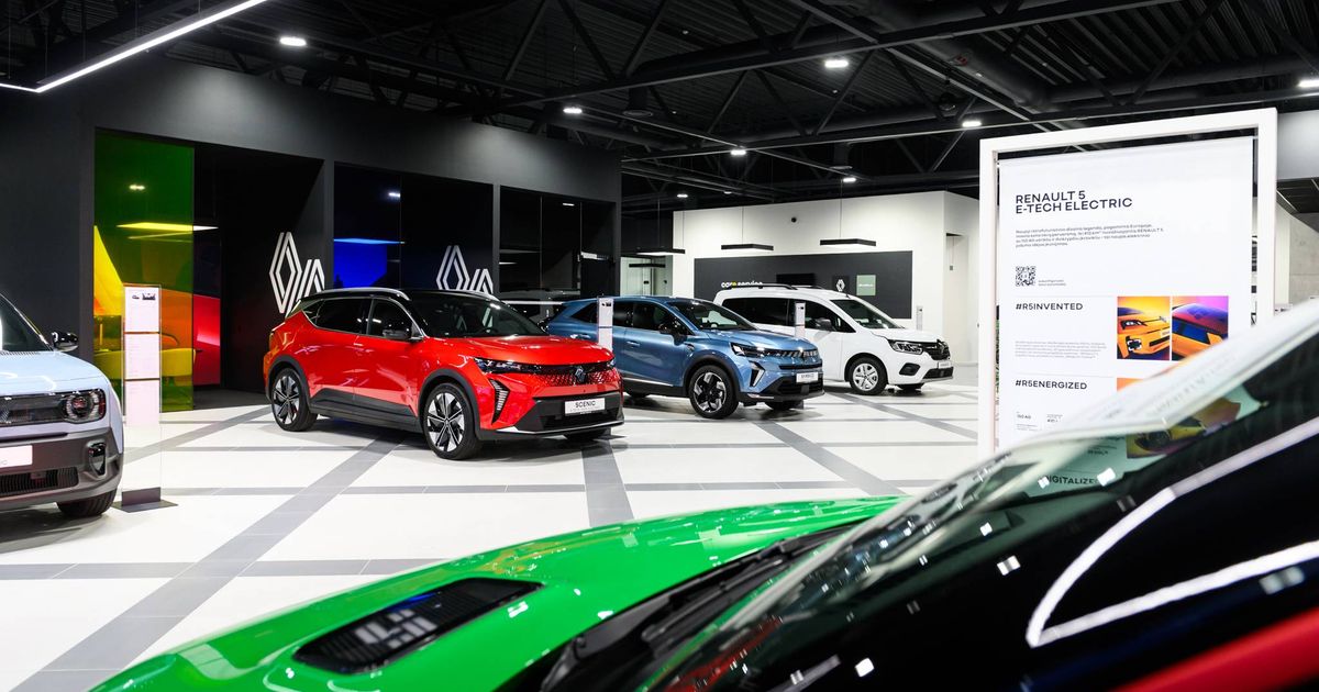 „Sostena“ Kaune atidarė naują saloną – moderniausius „Renault“ ir „Dacia“ namus Baltijos šalyse