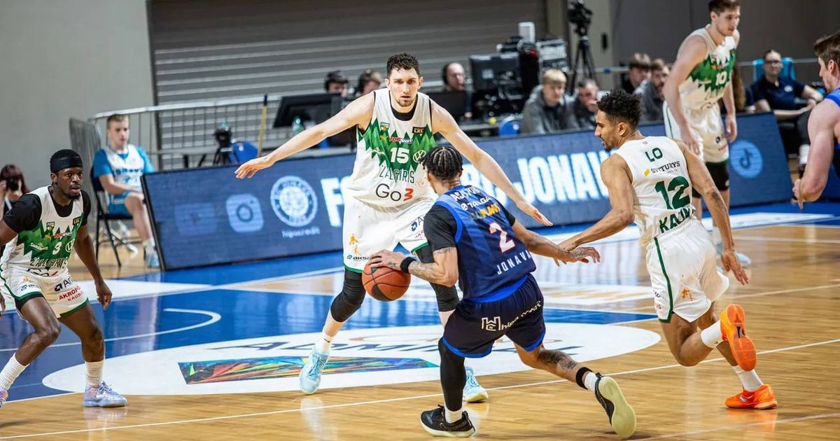 Atkeltose rungtynėse žalgiriečiai neturėjo vargo